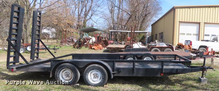 image for item L1483 1992 shop built utility trailer
