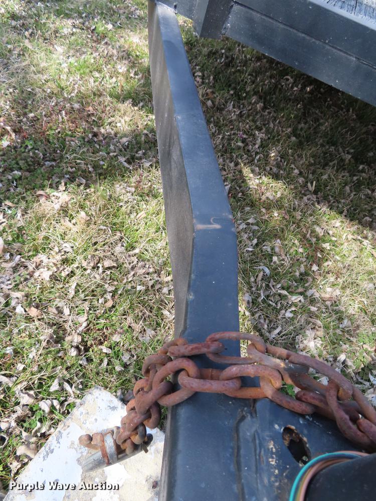 image for item L1483 1992 shop built utility trailer