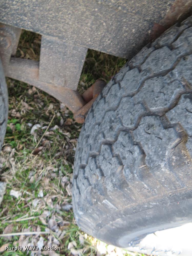 image for item L1483 1992 shop built utility trailer