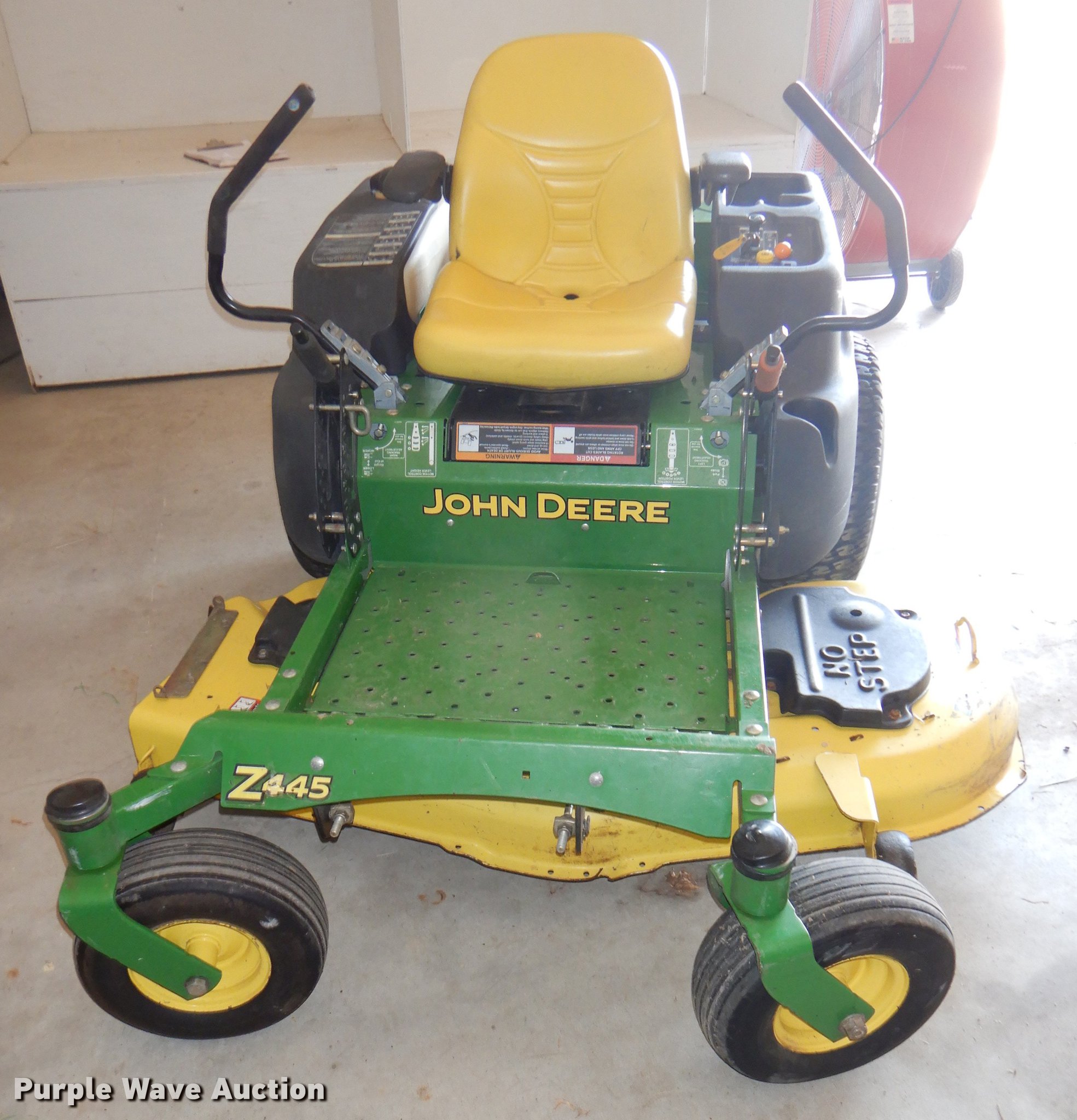 2007 John Deere Z445 ZTR lawn mower in Concordia, KS | Item FK9033 sold ...