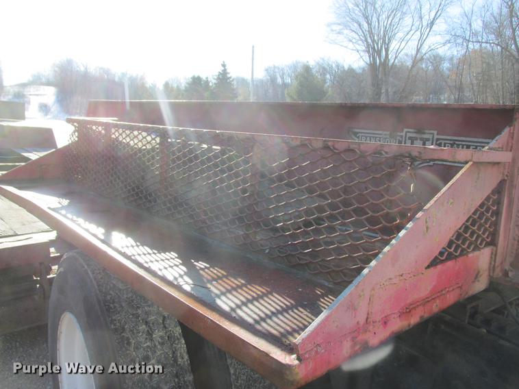 image for item DA8316 1978 Transport Trailers GPRX25DH lowboy equipment trailer