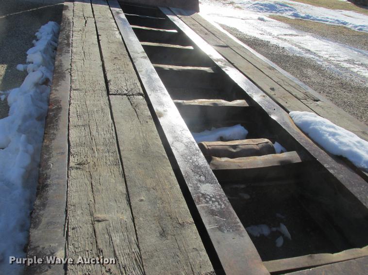 image for item DA8316 1978 Transport Trailers GPRX25DH lowboy equipment trailer