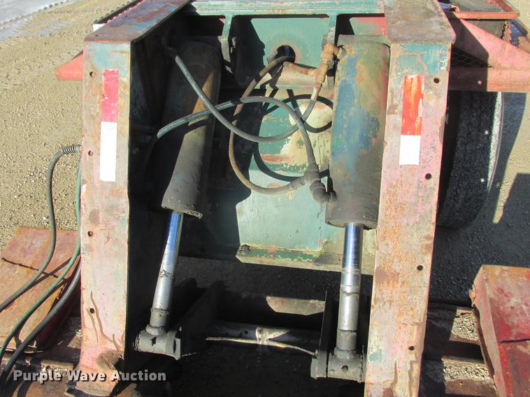 image for item DA8316 1978 Transport Trailers GPRX25DH lowboy equipment trailer