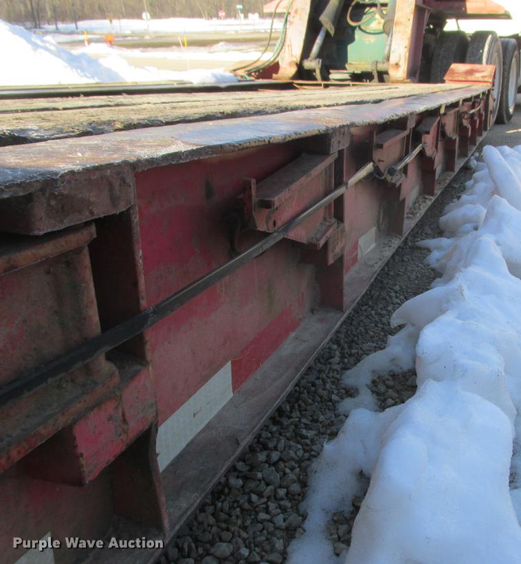 image for item DA8316 1978 Transport Trailers GPRX25DH lowboy equipment trailer