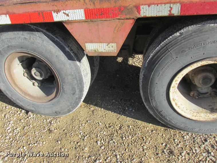 image for item DA8316 1978 Transport Trailers GPRX25DH lowboy equipment trailer