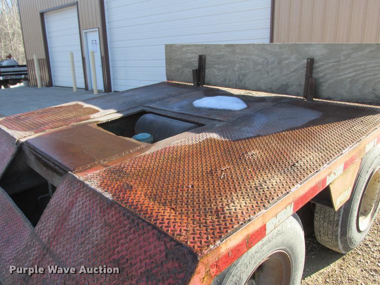 image for item DA8316 1978 Transport Trailers GPRX25DH lowboy equipment trailer