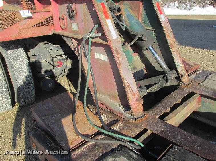 image for item DA8316 1978 Transport Trailers GPRX25DH lowboy equipment trailer