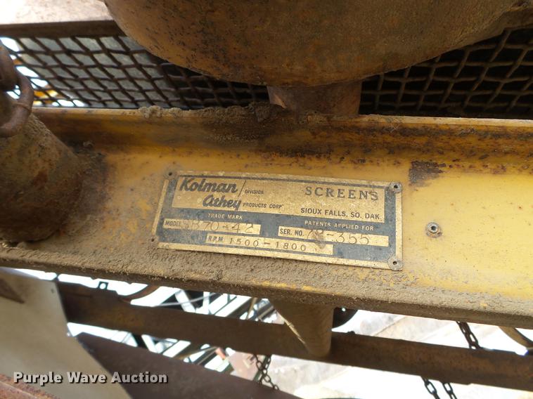 image for item DA8321 Kolman 202 stacking conveyor