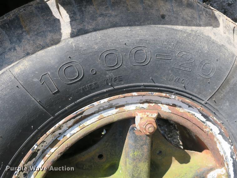 image for item DB8840 1973 White 4000 dump truck