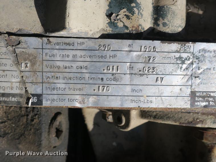 image for item DB8840 1973 White 4000 dump truck