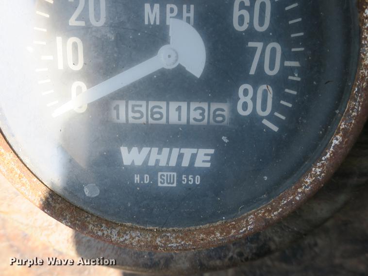 image for item DB8840 1973 White 4000 dump truck