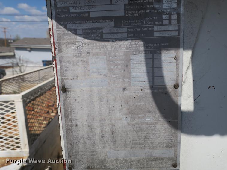 image for item DB8849 2004 International 7400 digger derrick truck