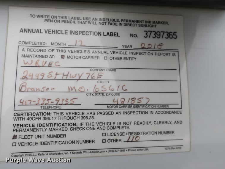 image for item DB8869 2011 Dodge Ram 5500HD bucket truck