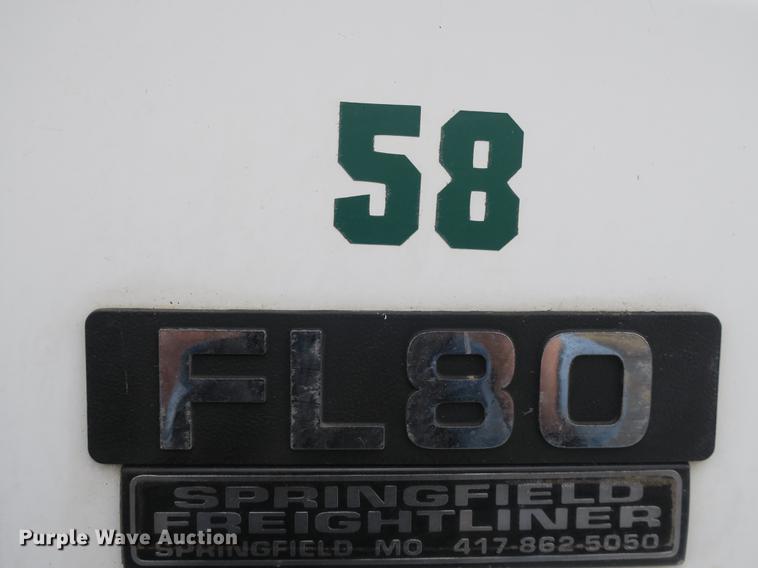 image for item DB8870 1998 Freightliner FL80 bucket truck