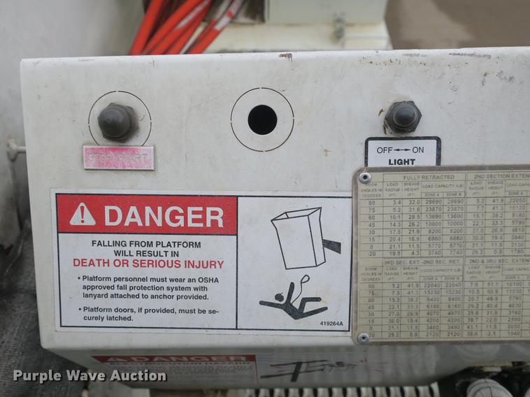 image for item DB8873 2007 Mack Granite CV713 digger derrick truck