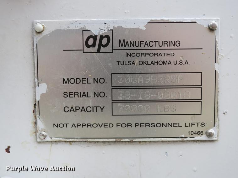 image for item DB8873 2007 Mack Granite CV713 digger derrick truck