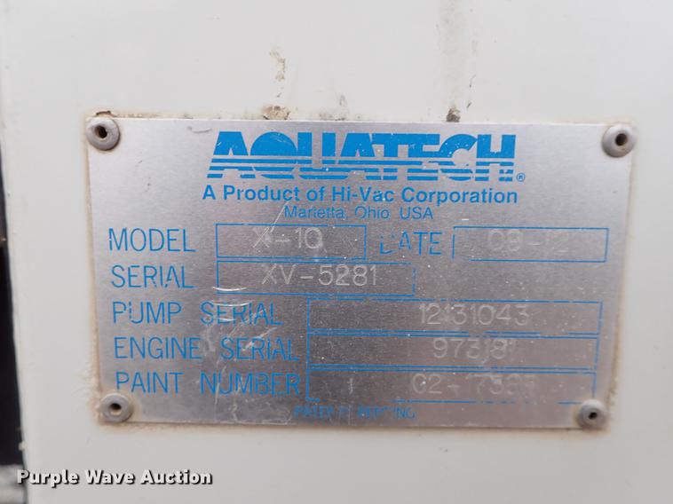 image for item DC1350 2012 Volvo VHD hydrovac truck