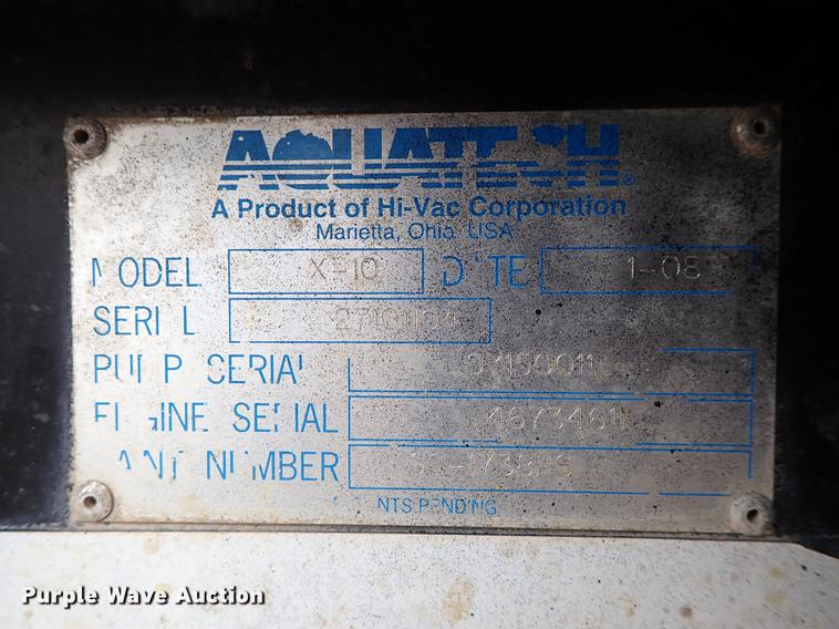 image for item DC1351 2008 Peterbilt 340 hydrovac truck