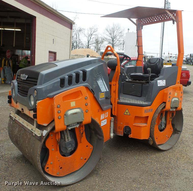 image for item DD2309 2009 Hamm HD13 double drum roller