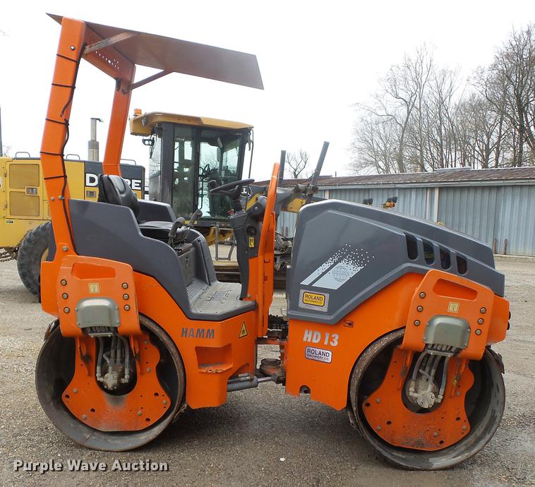image for item DD2309 2009 Hamm HD13 double drum roller