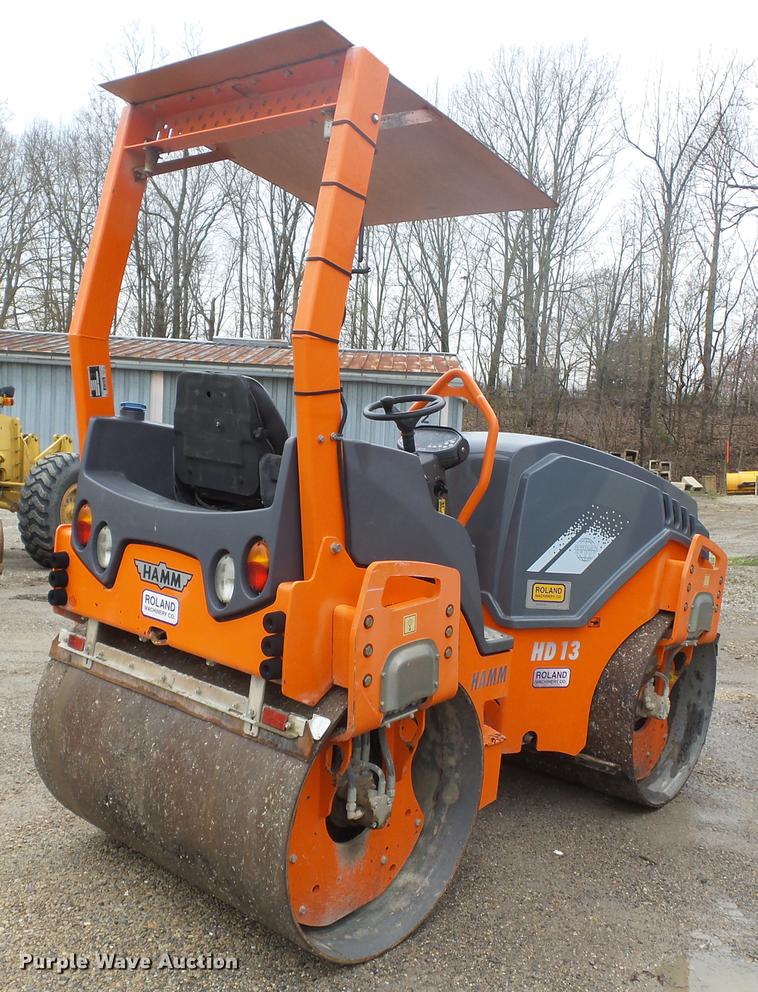 image for item DD2309 2009 Hamm HD13 double drum roller