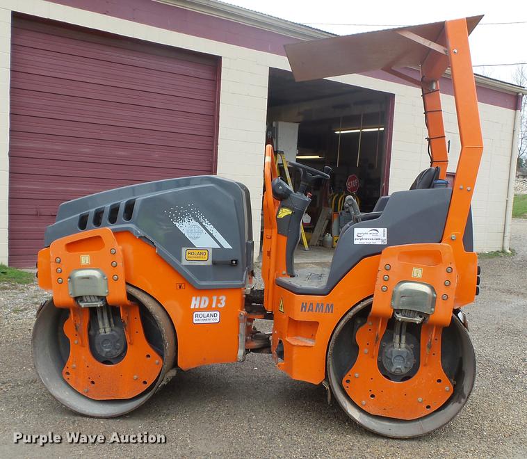 image for item DD2309 2009 Hamm HD13 double drum roller