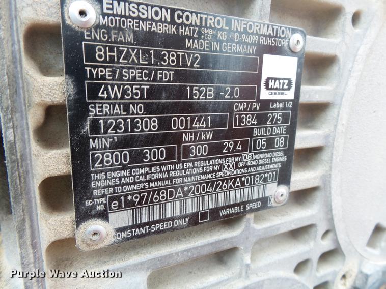 image for item DD2309 2009 Hamm HD13 double drum roller