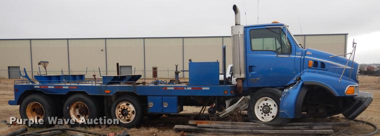 image for item DD3621 2005 Sterling L-Line flatbed truck