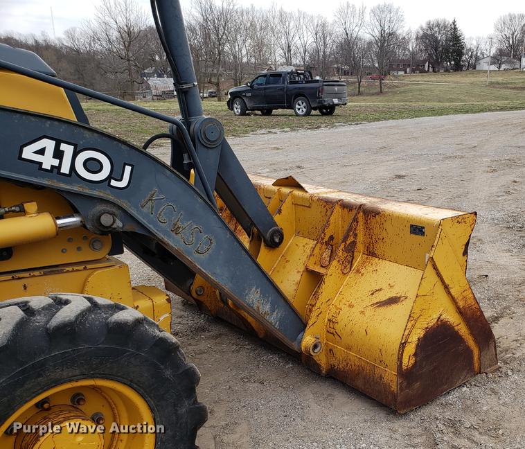 image for item DD3994 2008 John Deere 410J backhoe