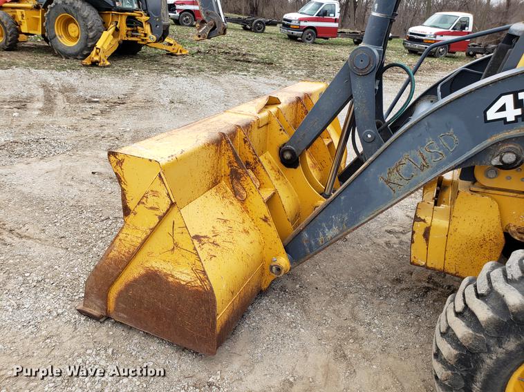 image for item DD3994 2008 John Deere 410J backhoe