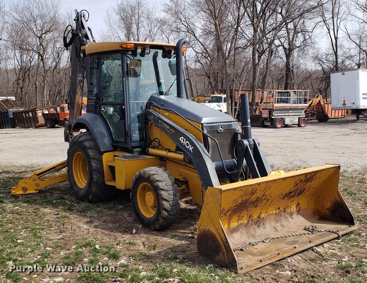 image for item DD3995 2014 John Deere 410K backhoe
