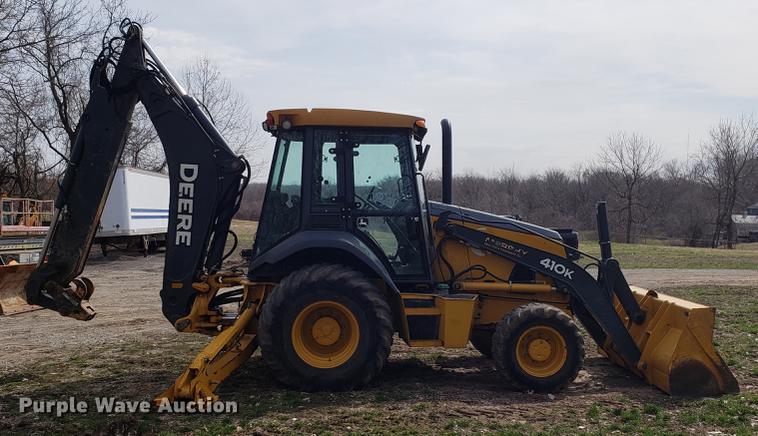 image for item DD3995 2014 John Deere 410K backhoe