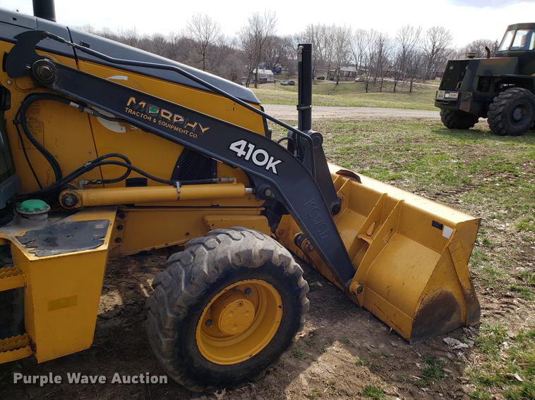 image for item DD3995 2014 John Deere 410K backhoe
