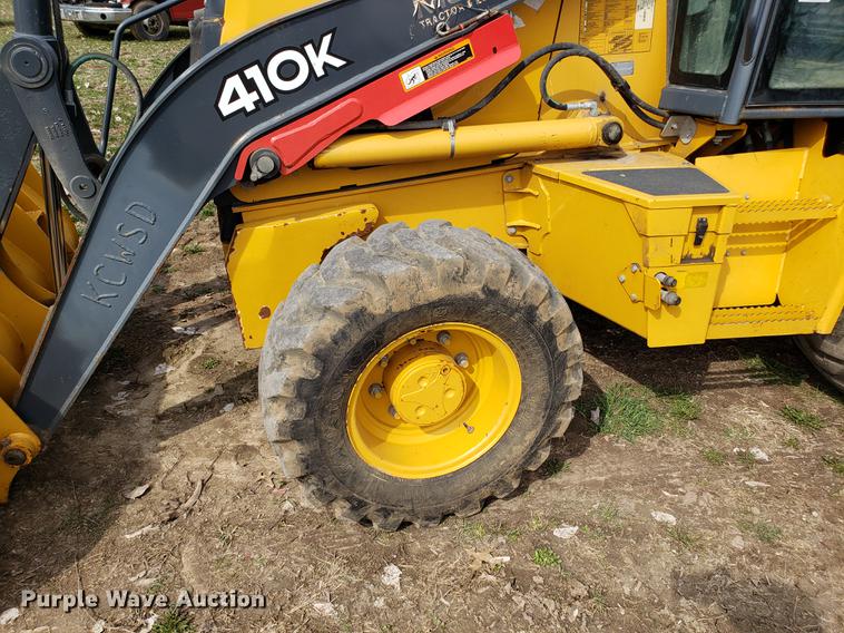 image for item DD3995 2014 John Deere 410K backhoe