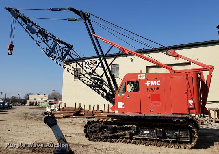 image for item DD4032 1976 Link Belt LS-118 crane