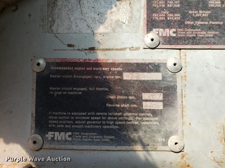 image for item DD4032 1976 Link Belt LS-118 crane