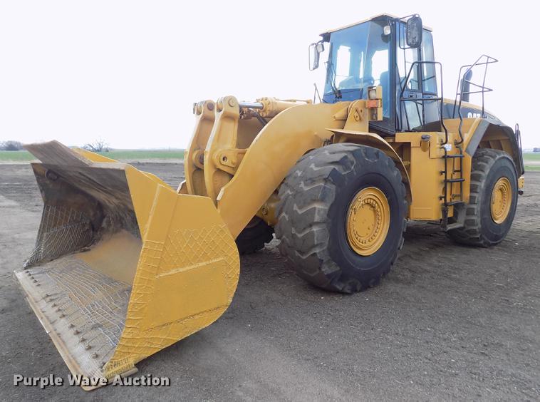 image for item DE1110 1999 Caterpillar 980G wheel loader