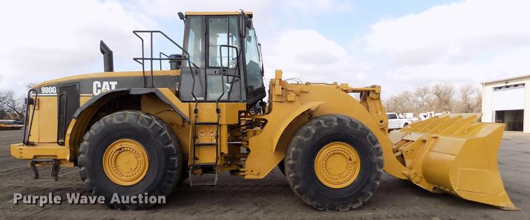 image for item DE1110 1999 Caterpillar 980G wheel loader