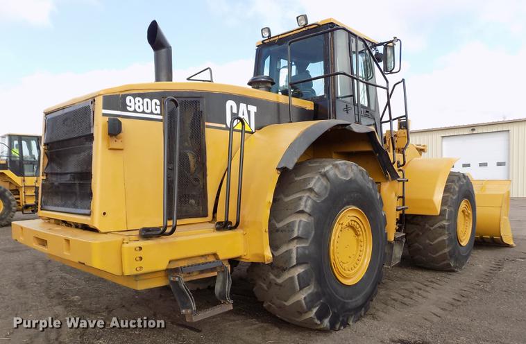 image for item DE1110 1999 Caterpillar 980G wheel loader
