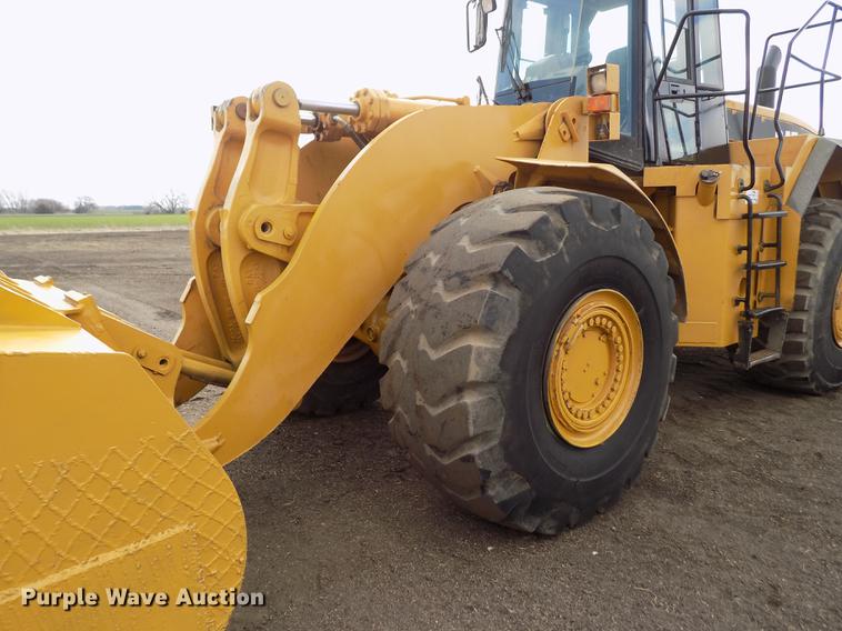 image for item DE1110 1999 Caterpillar 980G wheel loader