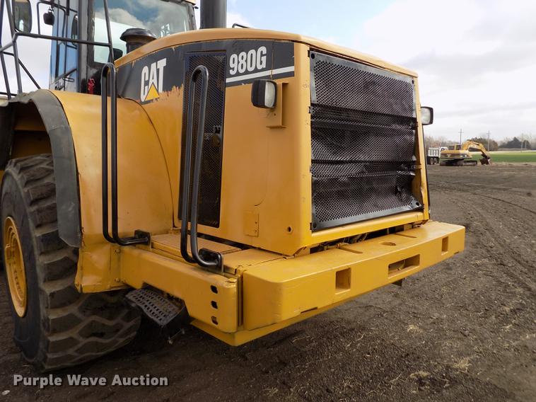 image for item DE1110 1999 Caterpillar 980G wheel loader