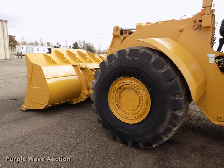 image for item DE1110 1999 Caterpillar 980G wheel loader