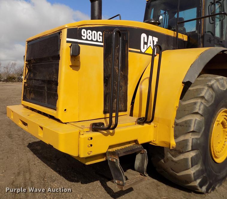 image for item DE1110 1999 Caterpillar 980G wheel loader