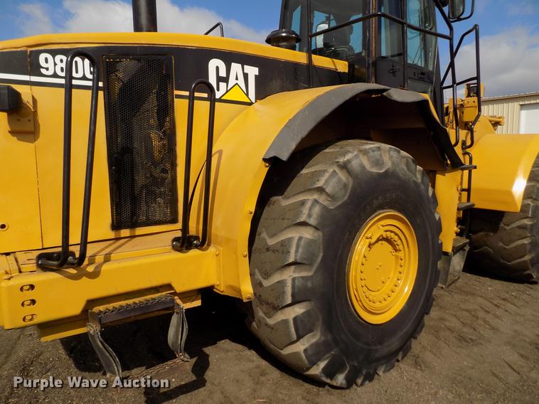 image for item DE1110 1999 Caterpillar 980G wheel loader