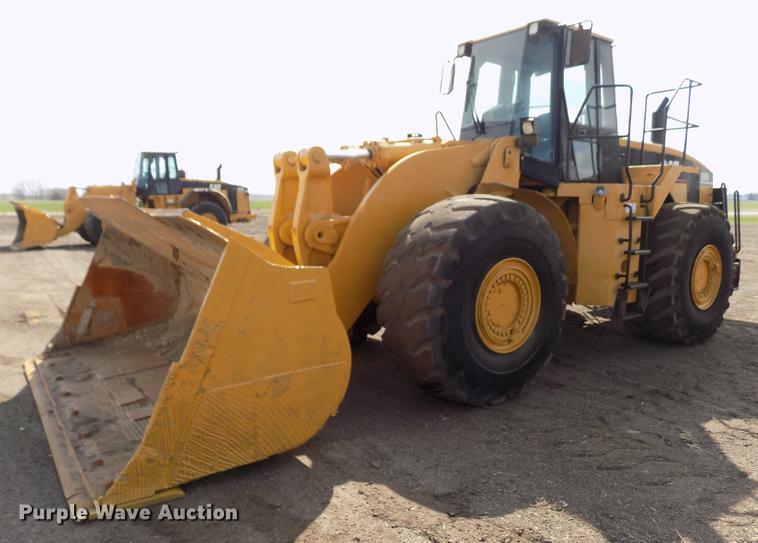 image for item DE1111 1997 Caterpillar 980G wheel loader