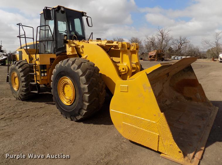 image for item DE1111 1997 Caterpillar 980G wheel loader