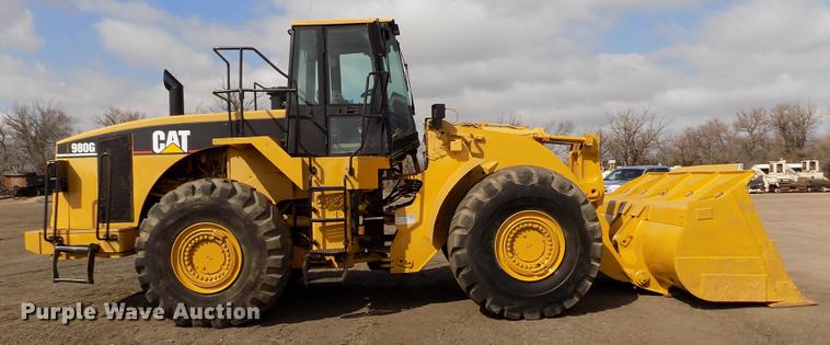 image for item DE1111 1997 Caterpillar 980G wheel loader