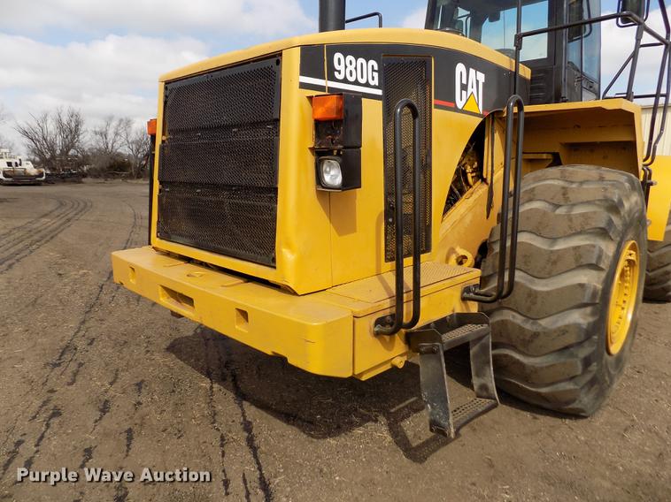 image for item DE1111 1997 Caterpillar 980G wheel loader