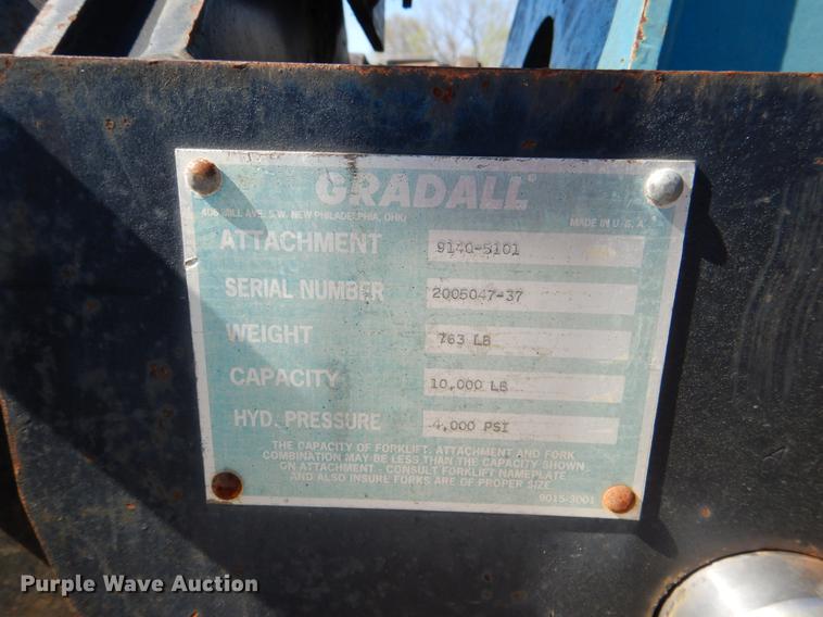 image for item DE3873 2005 JLG G642P telehandler