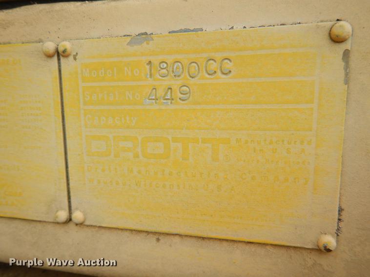 image for item DE6067 Drott 1800CC crane